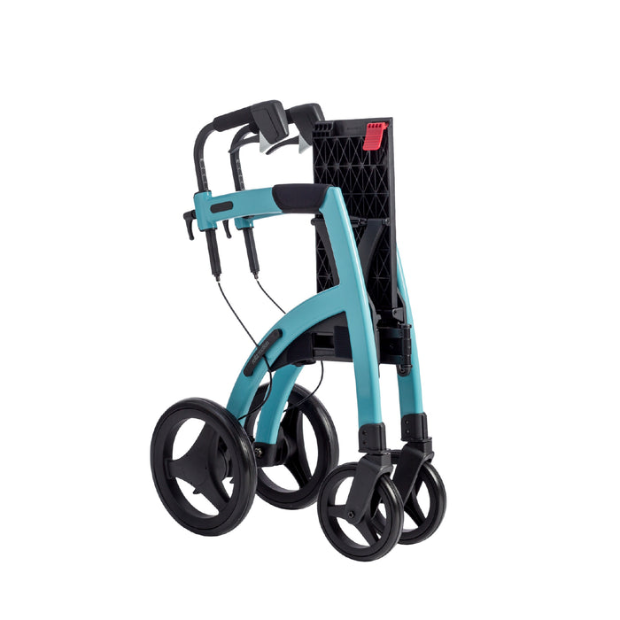 Rollz Motion 2.1 Rollator Walker and Transport Wheelchair Folded View