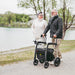 Rollz Motion Electric Wheelchair and Rollator Walker In Walker View With Patient In Outdoor