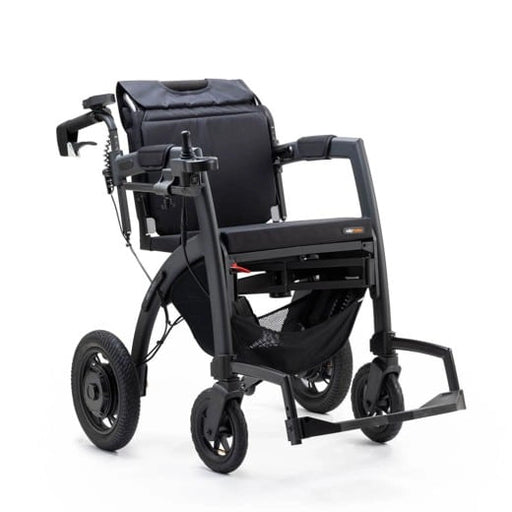 Rollz Motion Electric Wheelchair and Rollator Walker View