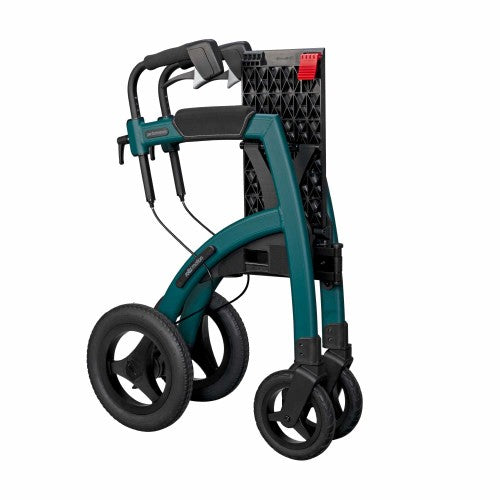 Rollz Motion Performance 2 in 1 All Terrain Rollator Walker And Wheelchair Folded View