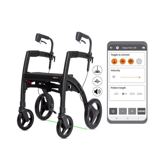 Rollz Motion Rhythm Parkinson s Walker Controlled In App View