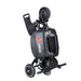 SNAPnGO Mobility Scooter Sport Edition Folded View With Travel Pouch Seat