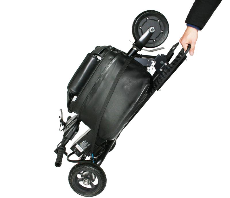 SNAPnGO Mobility Scooter Sport Edition In Folded Portable View