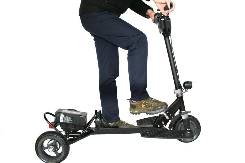SNAPnGO Mobility Scooter Sport Edition Frame Only Without Rider Seat View