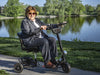 SNAPnGO Mobility Scooter Sport Edition With Rider View