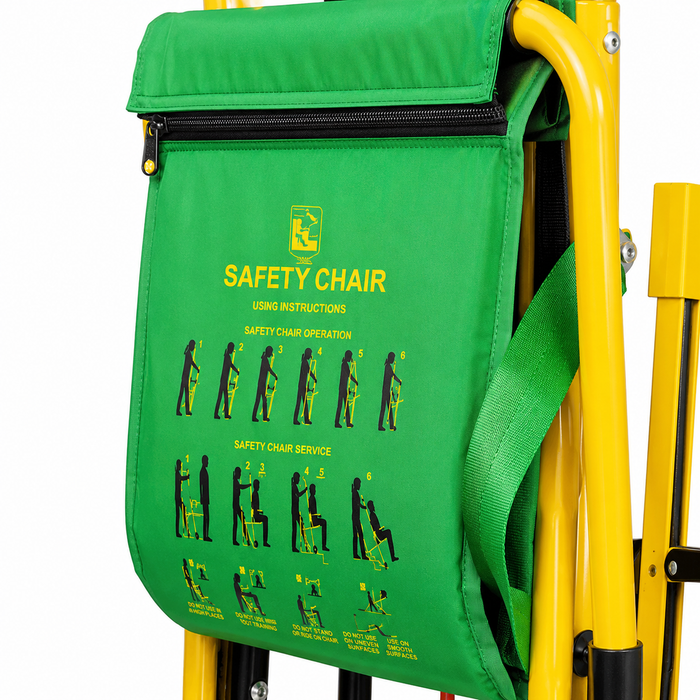 Safety Chair EV4000 Emergency Evacuation Chair With Safety Belt For Stair Transport Back Bag Image