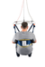 Savaria Dual Access Sling Toileting Sling for Ceiling Lift With Commode Access, Padded Support, and Lower Garment Accessibility In Back View