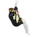 Savaria In-Situ Deluxe Leg And Head Support Full-Body Transfer Sling With Divided Leg Support In SIde View