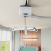 Savaria M-Series Essential Lithium-Ion Ceiling Lift With FastTrack Installation And SureClip Safety Features In Long Term Care Setting