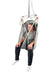 Savaria Universal Sling With Arched Head Support Full-Body Patient Lift Sling Featuring Adjustable Padded Head Support In Diagonal View