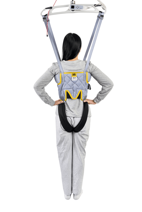 Savaria Walking Sling for Standing And Walking Assistance With Padded Support Sling In Back View 