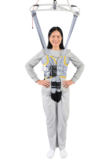 Savaria Walking Sling for Standing And Walking Assistance With Padded Support Sling In Front View