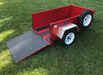 ScootaTrailerXL with Top and Rubber Photo Back Right View
