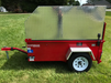 ScootaTrailerXL with Top and Rubber Photo Closed Cover Side View