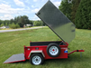 ScootaTrailerXL with Top and Rubber Photo from the Side