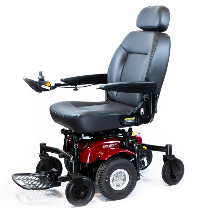 Side Profile Shoprider 6Runner 10" Power Chair Scooter Mid-Size, Six-Wheel Drive, Reclining Seat, Smooth Maneuverability and Independent Mobility