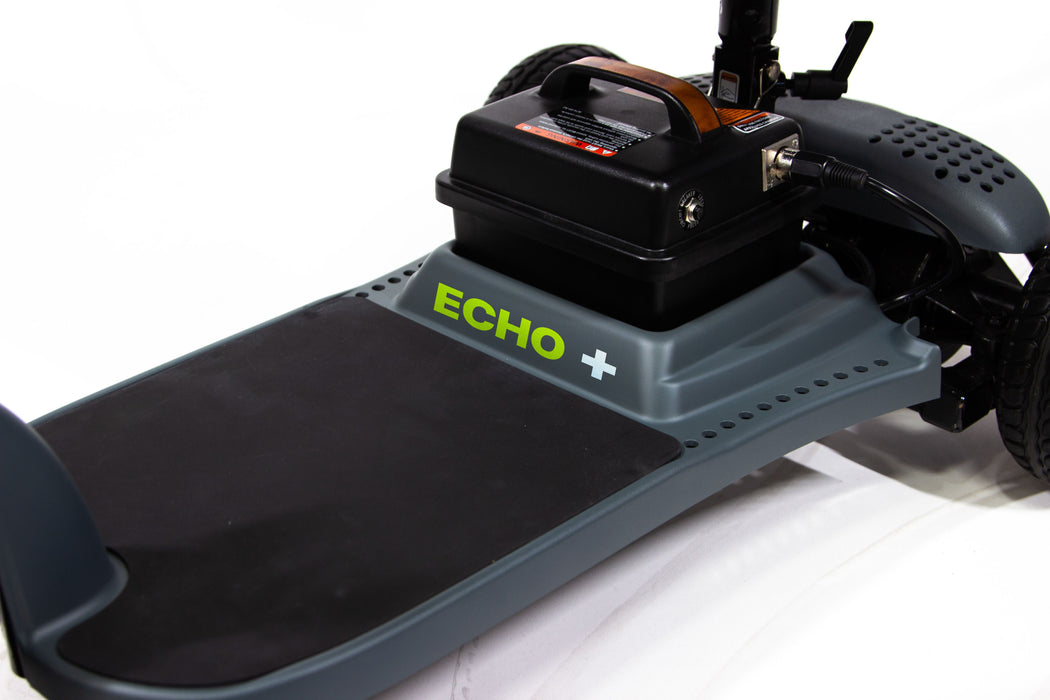 Details Shoprider Echo+ (SLN73N) Portable 3 Wheel Mobility Scooter with Lightweight Frame Swivel Seat