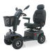 Reliable Shoprider Expedition XL4 TE9 Grey 4-Wheel Mobility Scooter 350lb Capacity, Deluxe Captain’s Seat, Pneumatic Wheels, USB Charging and All-Terrain Comfort