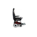 Shoprider Jimmie Lightweight Portable Power Chair Quick-Disconnect, Adjustable Seat and Armrests In Right  Side View