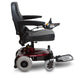 User Friendly Shoprider Jimmie Lightweight Portable Power Chair Quick-Disconnect, Adjustable Seat and Armrests