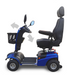 Twist Shoprider Explorer 888SLN Blue 4 Wheel Mobility Scooter 300lb Capacity, Deluxe Seat and All Terrain 10" Wheels