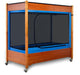 SleepSafe InSIGHT Beds in Mahogany Blue Pads Closed View