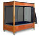 SleepSafe InSIGHT Beds in Mahogany Open View