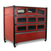 SleepSafe Red Extension Bed Close And Open View GIF