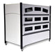 SleepSafer Extension Bed White With Gray Padding View