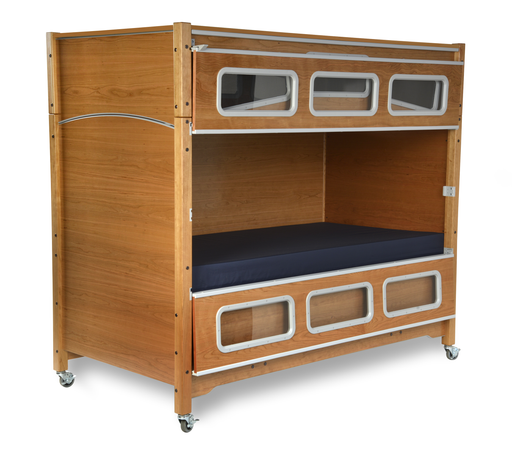 SleepSafer Showing Extension Bed With Both Safety Rails Open View