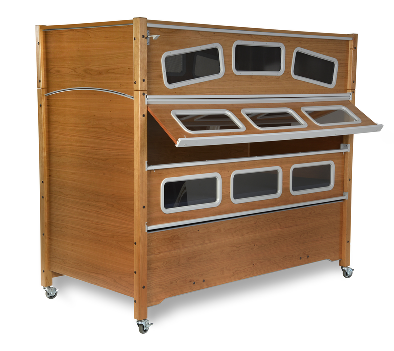 SleepSafer Showing Extension Bed With Flip Up Safety Rail View
