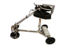 SmartScoot S2400 Premium Lightweight Foldable Mobility Scooter In A Folded Position Side Profile