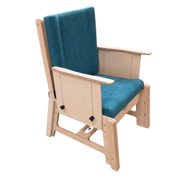 Smirthwaite Brookfield Wooden Chair Adjustable Postural Support Seating for Children and Adults 