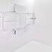 Smirthwaite Easi-Lift Shower Stretcher and Changing Bench with Electronic Height Adjustment Side View Folded