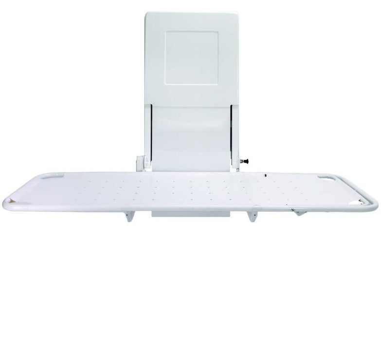 Smirthwaite Easi-Lift Shower Stretcher and Changing Bench with Electronic Height Adjustment Front View