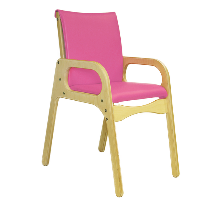 Smirthwaite Felix School Chair Ergonomic, Sturdy Stackable Wooden Classroom Seating for Active Learning