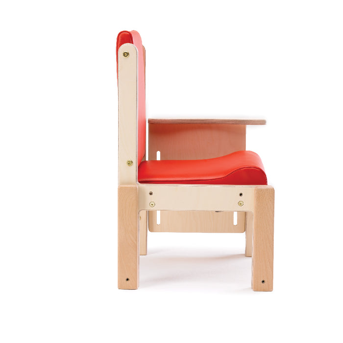 Smirthwaite Heathfield Chair Adjustable Postural Support Seating for Children and Adults Red Color