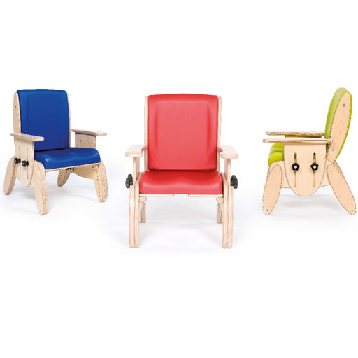 Smirthwaite Juni Chair Vibrant Postural Seating for Children with 3 Colors