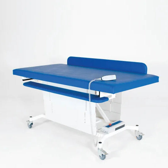 Smirthwaite Mobi Changer Mobile Height-Adjustable Changing Table for Safe Patient Transfers Side Profile