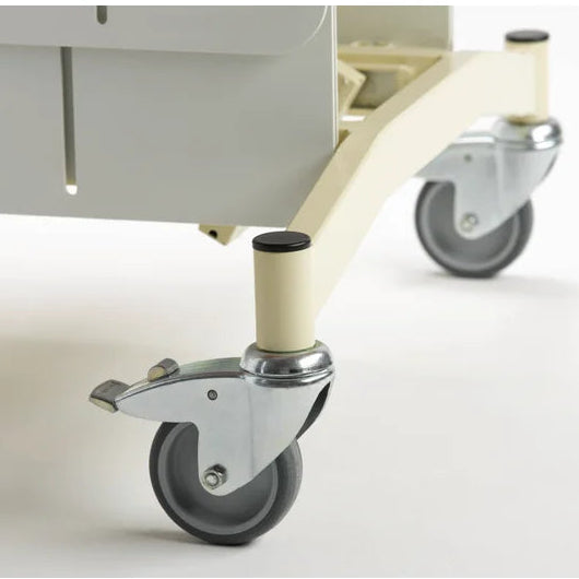 Smirthwaite Mobi Changer Mobile Height-Adjustable Changing Table for Safe Patient Transfers Wheels