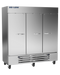 So-Low Auto-Defrost Stainless Steel Laboratory Refrigerator And Freezer Combo with Dual Controls With 64.47 Cubic Feet Total Capacity 