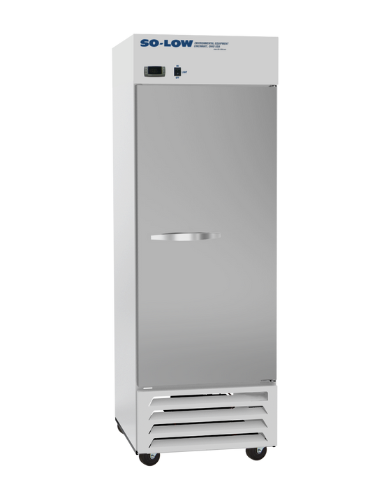 So-Low Auto-Defrost Single Door Upright Laboratory Freezer for Medical And Lab Cold Storage With 23 Cubic Feet Capacity