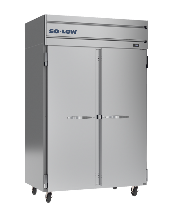 So-Low Auto-Defrost Double Door Upright Laboratory Freezer for Medical And Lab Cold Storage With 45 Cubic Feet Capacity