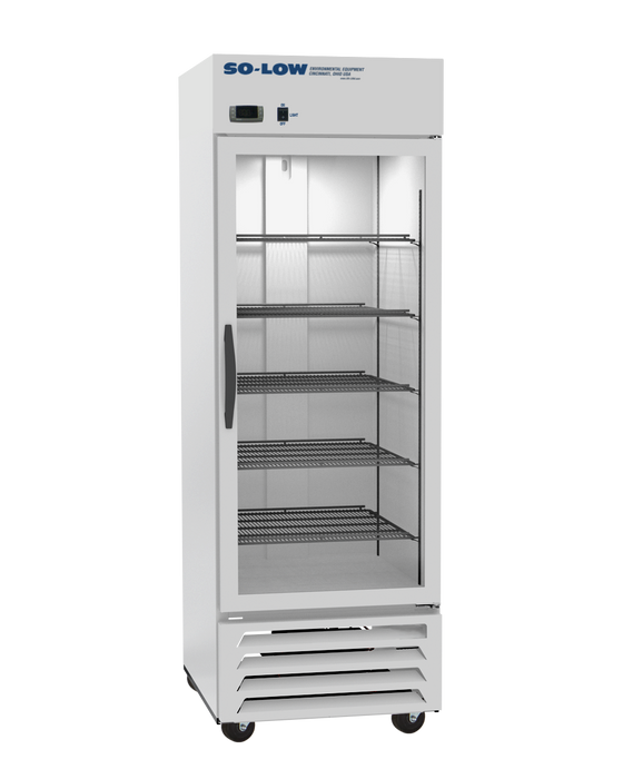 So-Low Pharmacy Grade One Glass Door Refrigerator With 23 Cubic Feet Capacity  For Pharmaceutical And Laboratory Storage