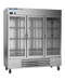 So-Low Stainless Steel Laboratory Refrigerator With Triple Glass Door For Medical, Pharmaceutical And Clinical Cold Storage With 72 Cubic Feet