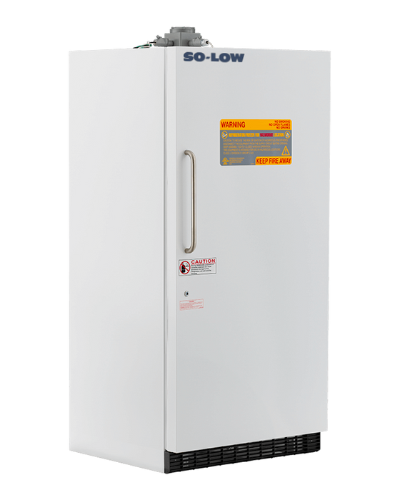 So-Low Explosion-Proof White Refrigerator-Freezer Combo With 30 Cubic Feet Capacity 