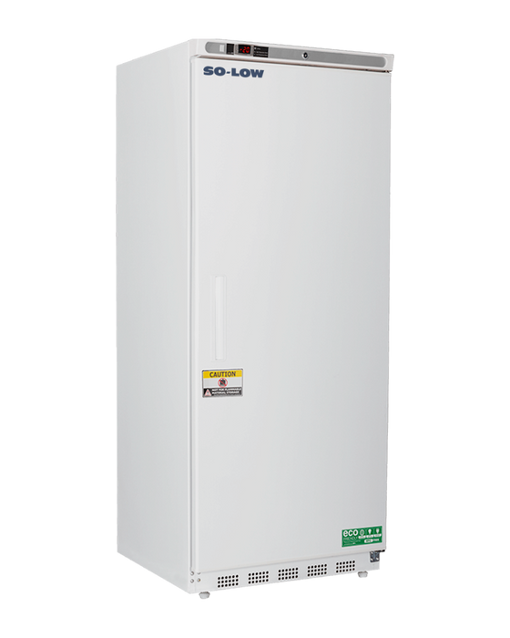 So-Low Manual Defrost White Laboratory Freezers with Digital Control For Medical And Vaccine Storage With 20 Cubic Feet Capacity