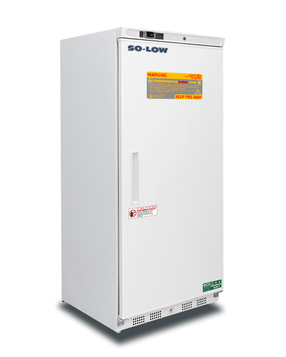 So-Low Explosion-Proof White Laboratory Refrigerator For Flammable Chemical Storage With 17 Cubic Feet