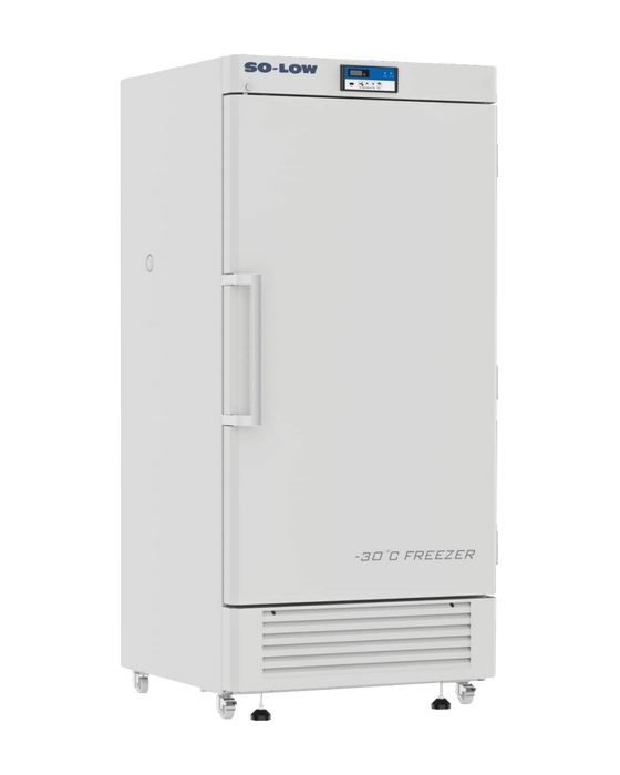So-Low Manual Defrost White Laboratory Freezers with Digital Control For Medical And Vaccine Storage With 24 Cubic Feet Capacity