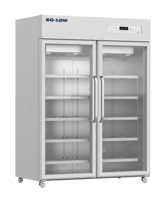 So-Low White Standard Laboratory Refrigerator With 46.62 Cubic Feet Includes Digital Temperature Control, Alarm System, And Data Logging